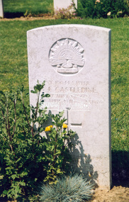 Photograph, Grave of Sapper George Ernest Castledine, Phaleron War Cemetery, Athens, Greece