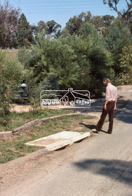 Photograph, Water drainage pits with double side entry, Riverhill Drive, Lower Plenty, c.March 1981, 1981