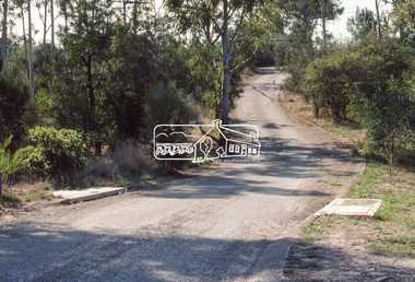 Photograph, Water drainage pits at low point, Riverhill Drive, Lower Plenty, c.March 1981, 1981