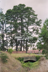 Photograph, Ingrams Road Bridge over Maroondah Aqueduct, Research, 1991