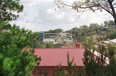 Negative - Photograph, Maroondah Aqueduct Trail near Maroong Drive, Research, 1991