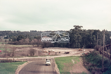 Photograph, Start of works, Eltham Tip Reclamation, Main Road, Eltham, 1 August 1967, 1967