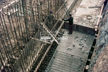 Slide, Sherbourne Road overpass, Briar Hill, North Abutment, 13 July 1970, 1970