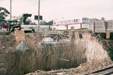 Slide, Sherbourne Road overpass, Briar Hill, North Abutment, 15 July 1970 (A.M.), 1970