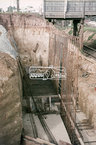 Slide, Sherbourne Road overpass, Briar Hill, North Abutment, 15 July 1970 (A.M.), 1970