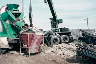 Slide, Sherbourne Road overpass, Briar Hill, North Abutment, 15 July 1970 (P.M.), 1970