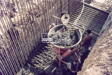 Slide, Sherbourne Road overpass, Briar Hill, North Abutment, 15 July 1970 (P.M.), 1970