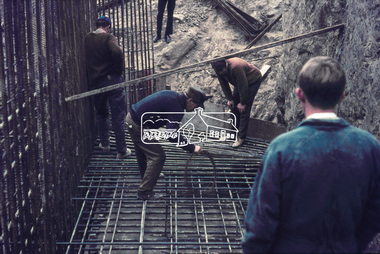 Slide, Sherbourne Road overpass, Briar Hill, North Abutment, 17 July 1970, 1970