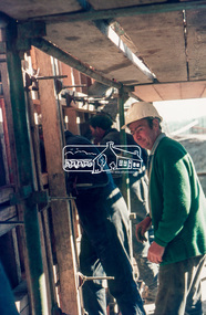 Slide, Sherbourne Road overpass, Briar Hill, North Abutment, 30 July 1970, 1970
