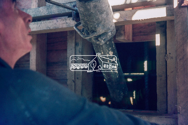 Slide, Sherbourne Road overpass, Briar Hill, North Abutment, 30 July 1970, 1970