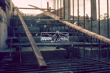 Slide, Sherbourne Road overpass, Briar Hill, South Abutment, 18 August 1970, 1970