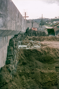 Slide, Sherbourne Road overpass, Briar Hill, North Abutment, c.October 1970, 1970