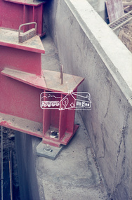 Slide, Sherbourne Road overpass, Briar Hill, Bridge span, c.October 1970, 1970