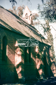 Slide, St Margaret's Church, Pitt Street, Eltham, c.1975, 1975c