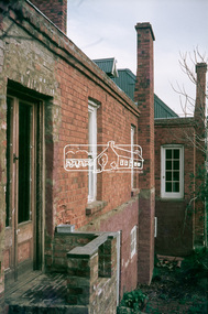 Slide, "Kangaroo Hall" (c.1843-1969), Donaldsons Road, Kangaroo Ground, which was destroyed during the January 8, 1969 bushfire; c.1975, 1975c