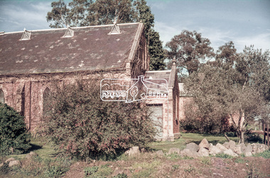 Slide, Uniting Church, cnr John Street and Main Road, Eltham, c.1975, 1975c