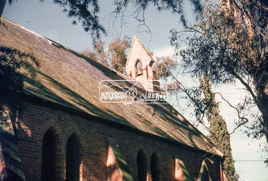 Slide, Uniting Church, cnr John Street and Main Road, Eltham, c.1975, 1975c