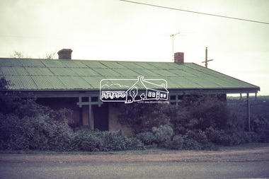 Slide, Wellers Hotel, Pitmans Corner, Eltham-Yarra Glen Road, Kangaroo Ground, c.1975, 1975c