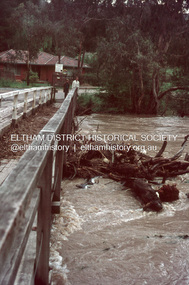 Slide, Floodwater, Diamond Street Bridge, November 1971, 1971