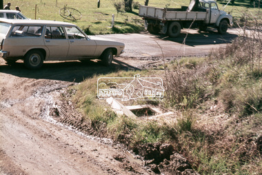 Slide, In Bonds Road south of the northern arm of Montpelier Drive, Lower Plenty, 18 July 1972, 1972