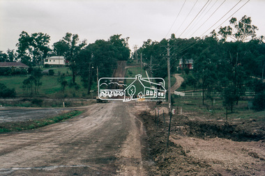 Slide, Looking south along Bolton Street to intersection with Main Road, 18 July 1972, 1972