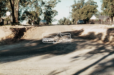 Slide, Looking east along Godalmin Street from Bolton Street, Eltham, 18 July 1972, 1972