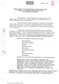Document - Folder, Eltham Shire: Guide to historical sources held in the LaTrobe and Reference Library Collections, State Library of Victoria, 1980