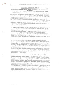 Document - Folder, The Novel idea of a library, 2008