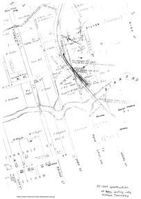 Document - Folder, Maps of early Eltham Village Reserve, 1999