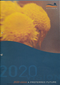 Booklet - Folder, 2020 Vision: a preferred future, 1984
