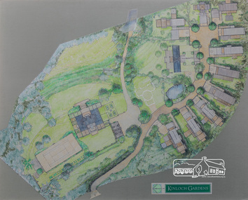 Drawing, Architectural Concept Plan: Kinloch Gardens proposed development, 93 Arthur Street, Eltham, 1997, 1997