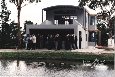 Photograph, Launch of the Kinloch Gardens development, 93 Arthur Street, Eltham, April 1998