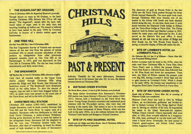 Document - Folder, Christmas Hills, 2004