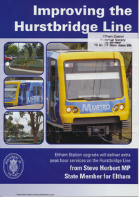 Folder, Hurstbridge Line Upgrade, 2010