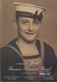Folder, Francis Percival Read (Jock) (1915-2010)
