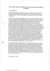 Discussion paper, Community use of site, 895 Main Road, Eltham, 2003