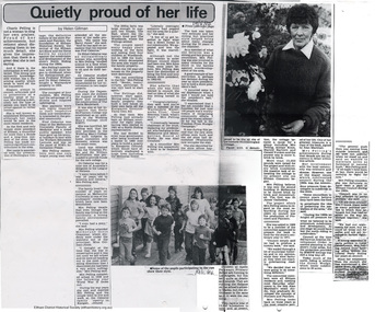 Booklet - Folder, Diamond Valley Leader, Charis Pelling, 19/06/1984