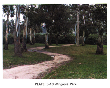 Work on paper (Sub-Item) - Photograph, Wingrove Park