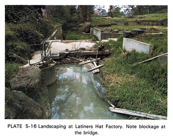 Work on paper (Sub-Item) - Photograph, Landscaping at Latiners Hat Factory