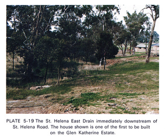 Work on paper (Sub-Item) - Photograph, St Helena East drain immediately downstream of St Helena Road