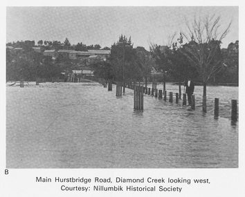 Work on paper (Sub-Item) - Photograph, Main Hurstbridge Road, Diamond Creek looking west