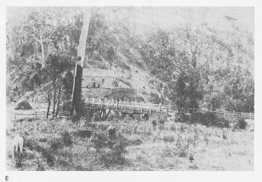 Work on paper (Sub-Item) - Photograph, Arthurs Creek Road Bridge, Hurstbridge, 1885