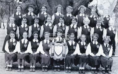Photograph, Montmorency State School Girls Marching Squad