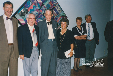 Photograph - Photograph and invitation, 50 Years Service Honour, 1995