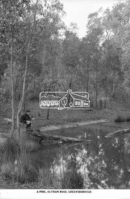 Photograph, The Rose Stereograph Company, A Pool, Eltham Road, Greensborough, c.1920