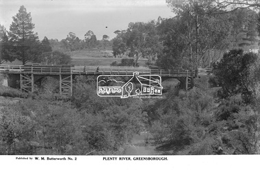 Photograph, The Rose Stereograph Company, Plenty River, Greensborough, c.1939