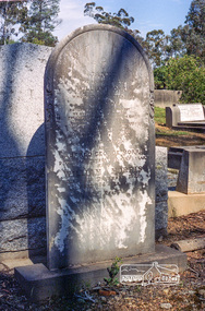 Negative - Photograph, Harry Gilham, Grave of Janet and William Morris, Eltham Cemetery, Victoria, Sep 2009