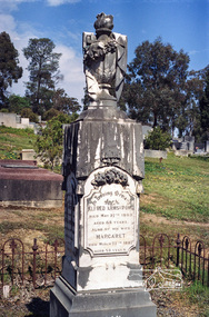 Negative - Photograph, Harry Gilham, Grave of Alfred and Margaret Armstrong, Eltham Cemetery, Victoria, Sep 2009