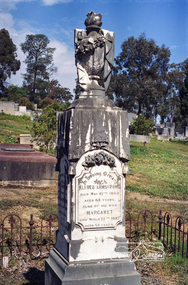 Negative - Photograph, Harry Gilham, Grave of Alfred and Margaret Armstrong, Eltham Cemetery, Victoria, Sep 2009