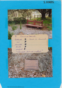 Document - Folder, Harry Gilham, Communal Gravesite, Eltham Cemetery, 2009-2010